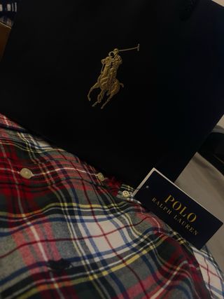 Camisa Polo Ralph Lauren cuadros XL