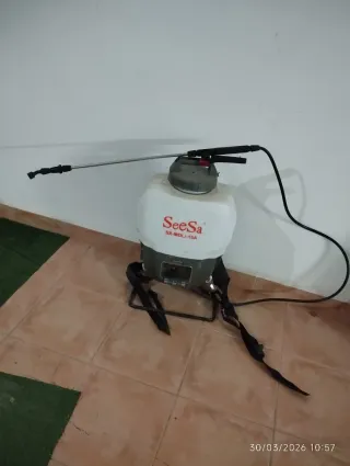 Sulfatadora Eléctrica 15L con Caja