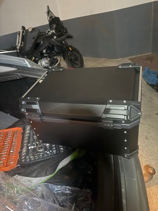 Baúl Moto para 2 Cascos