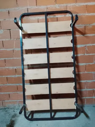 Somier y colchón 90x200cm