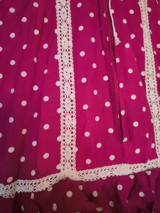 Vestido Flamenca Niña Talla 12