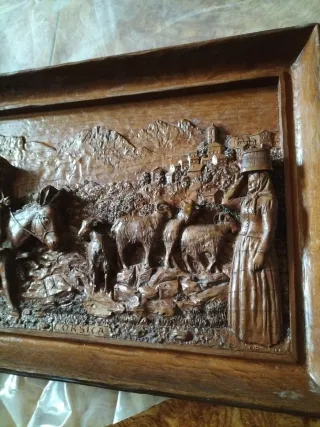 Precioso cuadro rustico