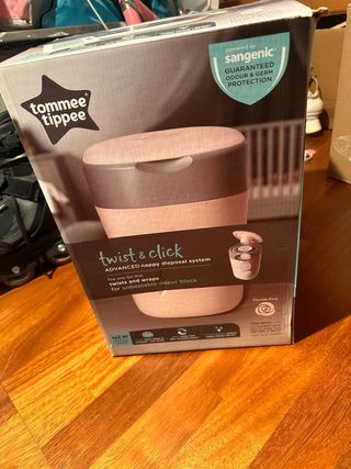 Papelera Tommee Tippee Twist & Click Rosa