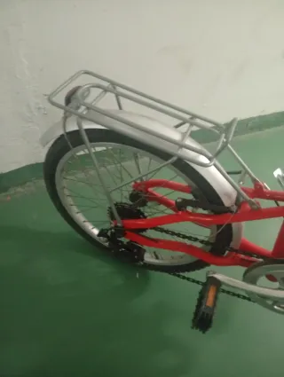 Bicicleta Monty Paseo Roja