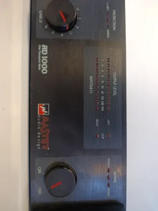Amplificador Profesional Máster AD1000