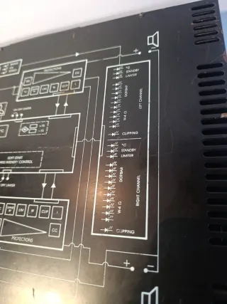 Amplificador Profesional Máster AD1000