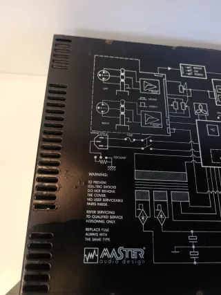 Amplificador Profesional Máster AD1000