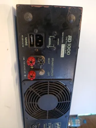 Amplificador Profesional Máster AD1000