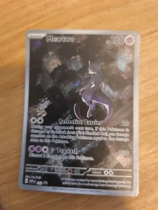 Mewtwo SVP 052 151 Pokémon Carta