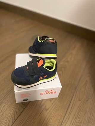 Sneakers SUN 68 Bambino Blu