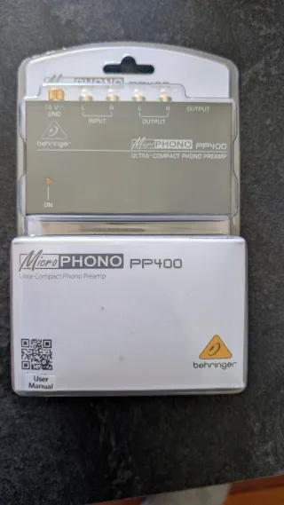 Behringer PP400 - Preamplificador Phono