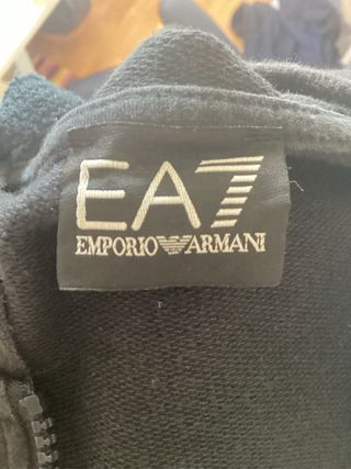 Sudadera Emporio Armani EA7 Negra