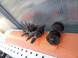 Selector y Piñones Cambio Puch Cobra M82