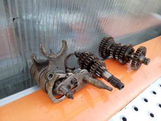 Selector y Piñones Cambio Puch Cobra M82