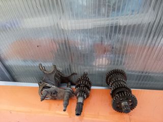 Selector y Piñones Cambio Puch Cobra M82