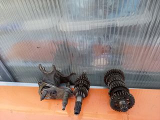 Selector y Piñones Cambio Puch Cobra M82