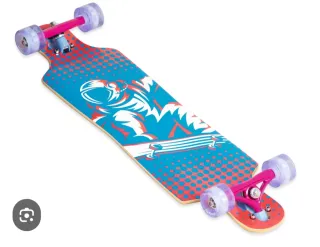 Longboard Muuwmi con luces LED ABEC 7
