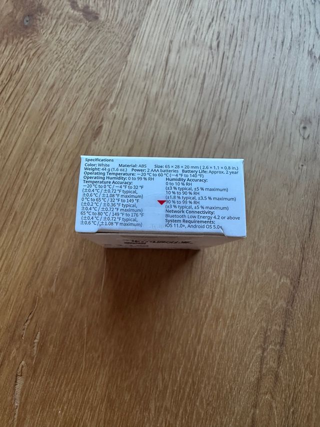 SwitchBot Thermo-Hygrometer - PRECINTADO