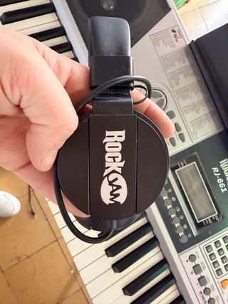 Teclado RockJam RJ661 con Soporte y Auriculares