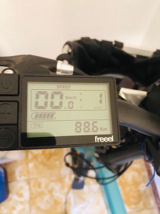 Bicicleta eléctrica Freeel Z03 Azul turquesa