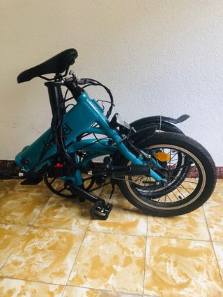 Bicicleta eléctrica Freeel Z03 Azul turquesa