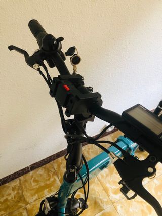 Bicicleta eléctrica Freeel Z03 Azul turquesa