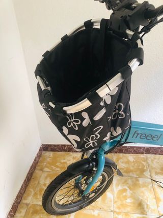 Bicicleta eléctrica Freeel Z03 Azul turquesa