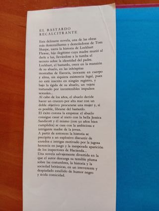 Tom Sharpe lote de libros