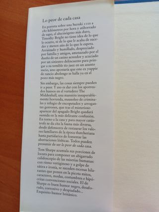 Tom Sharpe lote de libros