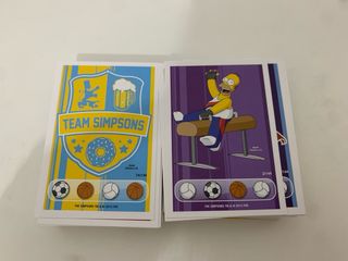Cromos Los Simpson