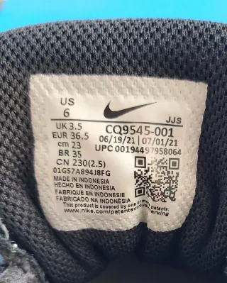 Zapatillas Nike Talla 36.5