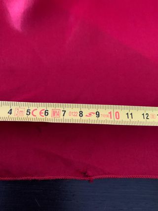 Vestido fiesta Tintoretto rojo