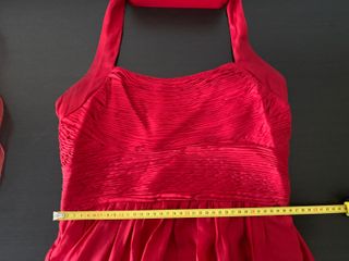 Vestido fiesta Tintoretto rojo