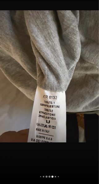 Gilet lungo verde taglia unica