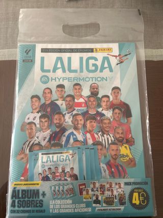 Álbum cromos LaLiga Hypermotion 24/25 sin abrir