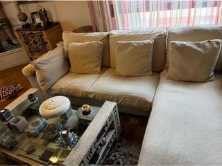 Sofá Chaise Longue Maher Chicago Beige