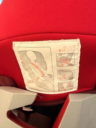 Silla CYBEX Pallax 2fix Roja/granate