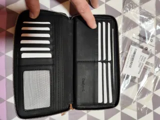 Monedero Cartera Desigual Negro