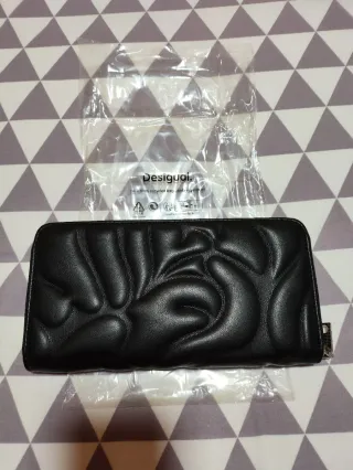 Monedero Cartera Desigual Negro