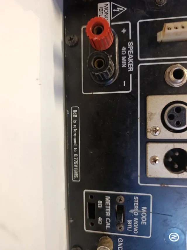 Amplificador Panasonic Ramsa WP-9201