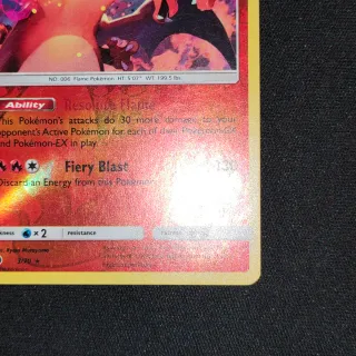 Charizard DRM 3/70 Rara Reverse Holo Carta Pokemon