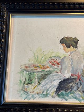 Cuadro Óleo Firmado Solaz