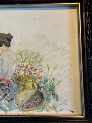 Cuadro Óleo Firmado Solaz