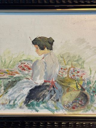 Cuadro Óleo Firmado Solaz