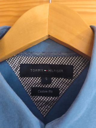 Camisa Tommy Hilfiger Color Azul Talla S.