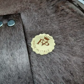 Portafoto ceramica rosa vintage