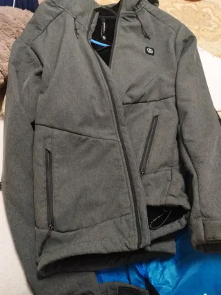 Abrigo Ternua gris Talla M