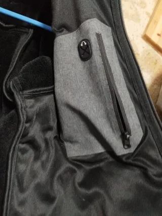 Abrigo Ternua gris Talla M