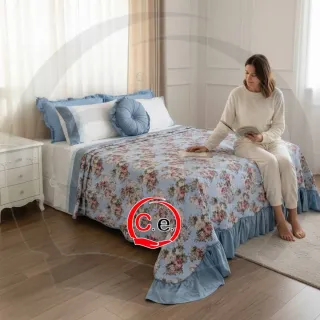 Trapuntino floreale 3 colori disponibili