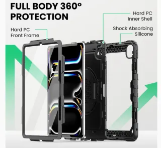 Funda iPad Pro 13 2024/2025 Negra